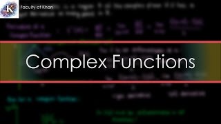 Introduction to Complex Functions [upl. by Ynffit]