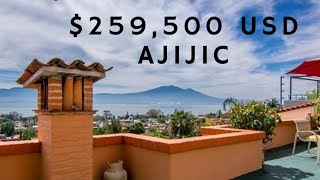 BEAUTIFUL HOME IN AJIJIC FOR SALE 259500 USD on LAKE CHAPALA MEXICO [upl. by Gala]