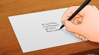 How to addressing envelopes correctly [upl. by Adorl]