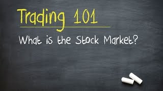 Trading 101 What is the Stock Market [upl. by Fem]