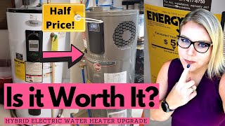 Heat Pump Water Heater Installation and Cost Savings [upl. by Vierno]