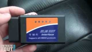 Lunaris2142 teste l’interface diagnostic ELM 327 Wifi [upl. by Neliak]