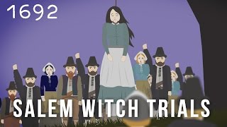 The Salem Witch Trials 1692 Cartoon [upl. by Euqinehs]