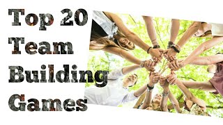 Top 20 Corporate Team Building Games  Team Building Activities [upl. by Novaelc839]