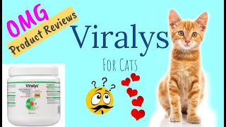 Viralys For Cats Oral Powder LLysine Supplement 🌳 Product Review [upl. by Yance]