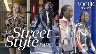 Comment shabiller en hiver à Paris  Ft Louis Pisano  LE STREET STYLE  Vogue France [upl. by Wheeler]