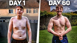 From Overweight to Fit  My Little Brothers 60 Day Body Transformation [upl. by Grayce]