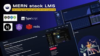 All Functional MERN Stack LMS  Learning Management system series with next 13 TypeScript  Part 1 [upl. by Gentes414]