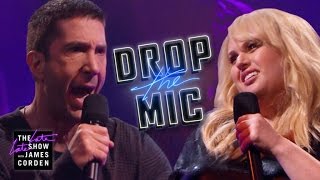 Drop the Mic v David Schwimmer and Rebel Wilson [upl. by Myrlene]