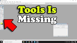 Tools Missing In Photoshop  Photoshop Tools Not Showing  Adobe Photoshop Missing Toolbar [upl. by Amek793]