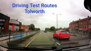 Driving Test Routes  Tolworth [upl. by Adigun634]