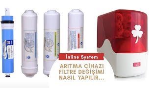 Arıtma Cihazı Filtre Değişimi  5 Aşamalı İnline System [upl. by Ttennej]