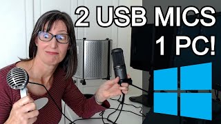 Record Two USB Mics At Once on Windows PC  Audacity amp Reaper Tutorial [upl. by Colby]