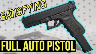 Satisfying FULL AUTO Pistol  Elite Force Glock 18C Straight Outta the Box [upl. by Walston]