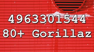 Gorillaz Roblox Song IDs [upl. by Boccaj]