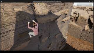 Unreal Engine 5  ALSV4  Ledge Climbing System  MetaHuman 01 [upl. by Watkins]