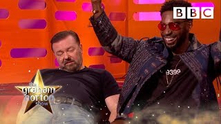 Ricky Gervais amp Tinie Tempah talk taxidermy  The Graham Norton Show  BBC [upl. by Chic]