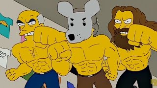 Alan Moore Art Spiegelman and Dan Clowes in The Simpsons [upl. by Janaya763]