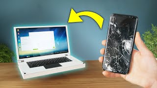 Broken smartphone to working laptop transformation [upl. by Alur]