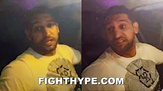 AMIR KHAN CONFIRMS KELL BROOK quotPUT HIM IN HIS PLACEquot TALKS UNDERWAY amp RESPONDS TO CONOR BENN [upl. by Pope]