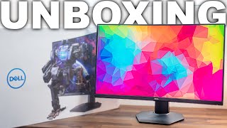 Dell S3222HG 32quot Gaming Monitor Unboxing [upl. by Leese]