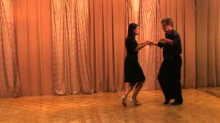 Learn the Argentine Tango Ocho beginner level [upl. by Runkel]