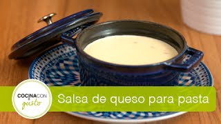 Salsa de queso para pasta [upl. by Nylirad]