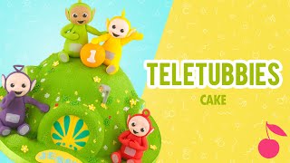 Telletubby Cake Tutorial  How To  Cherry School [upl. by Decca429]