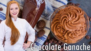 How to Make Chocolate Ganache Glaze amp Chocolate Filling Recipe [upl. by Imoan]