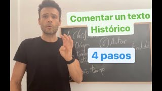 💡Cómo comentar un texto HISTÓRICO🛎 [upl. by Ttergram67]