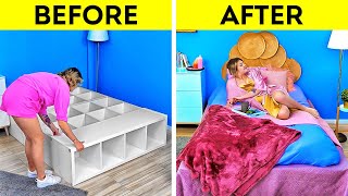 Extreme Room Makeover  DIY Ideas For Your Bedroom [upl. by Laicram278]