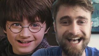 Daniel Radcliffe REACTS to Harry Potter Films’ 20th Anniversary Exclusive [upl. by Obbard]