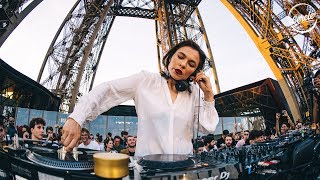 Nina Kraviz  Tour Eiffel in Paris France for Cercle [upl. by Ayhtin]