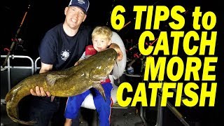 6 Tips to Catch More Catfish  How to Catch Catfish Tips amp Tricks [upl. by Norym]