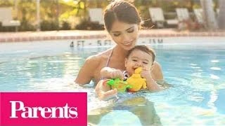 How to Swim with Baby  Parents [upl. by Ehcnalb]