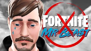 Fortnite CANCELED MrBeast [upl. by Anilejna]