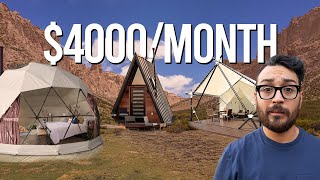 People are making thousands per month renting tents onlinewhat on Earth is Glamping [upl. by Jessalin]