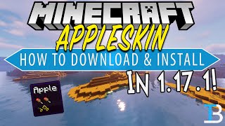 How to Download amp Install the AppleSkin Mod in Minecraft 1171 [upl. by Aihc]