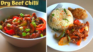 Dry Beef chilli Bangladesh Boomers cafe style [upl. by Acacia]