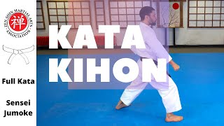 Kihon  Shotokan Karate White Belt Kata [upl. by Lumpkin211]