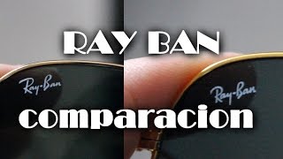 Como son unos ray ban originales VÍCTOR CABALLERO [upl. by Abijah]