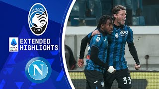 Atalanta vs Napoli  Extended Highlights  Serie A  CBS Sports Golazo [upl. by Ossy]