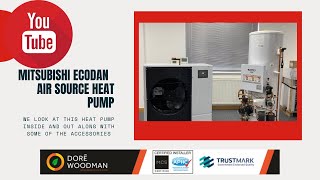 Mitsubishi Ecodan Air Source Heat Pumps [upl. by Pavyer600]