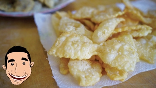 NONNA’S CHIACCHIERE RECIPE  How to Make Italian Fried Cookies  CROSTOLI [upl. by Ilene]