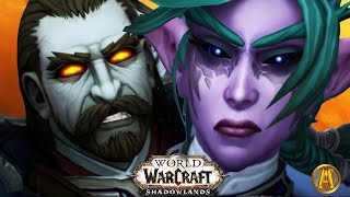 Tyrande Kills Nathanos Cinematic Nathanos Find Sylvanas World of Warcraft [upl. by Nydnarb]