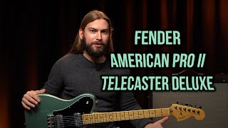 Fender American Professional II Telecaster Deluxe  American Pro II Tele vs Gibson Les Paul [upl. by Ylimme]