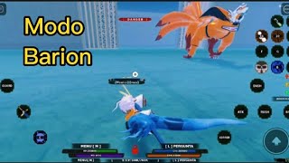 Kurama gen 3 Modo Barion shindo life [upl. by Oisacin746]