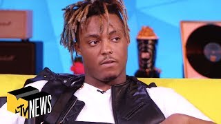 Juice WRLD Decodes His 999 Tattoo amp Other Hidden Messages  MTV News [upl. by Nnylireg726]