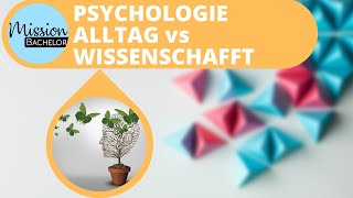 Alltagspsychologie vs Wissenschaftliche Psychologie [upl. by Ondrea]