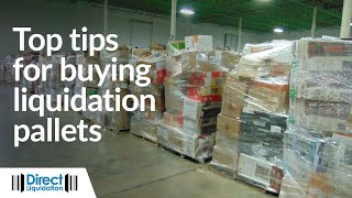 Top Tips for Buying Liquidation Pallets of Returned Merchandise [upl. by Nodnar]